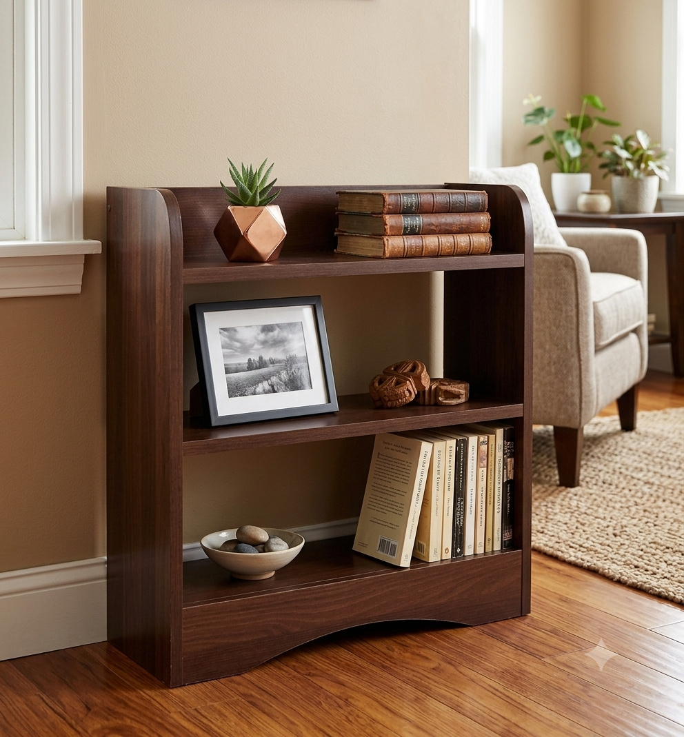 modern wooden side table and end table